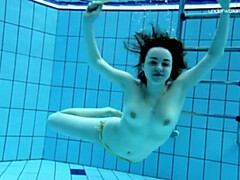 茶髪の, ドレス, 女, 自然山雀, アウトドア, 公共, シャワー, ティーン