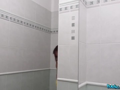 Dormitorio, Tetas grandes, Mamada, Morena, Corridas, Polla, Público, Ducha