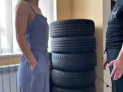 Enthousiasteling, Mooi, Blond, Sperma shot, Hardcore, Moeder die ik wil neuken, Russisch, Tieten likken