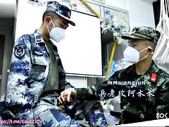 デカチン, フェラチオ, 中国人, イく瞬間, ゲイ, 手コキする, ハードコア