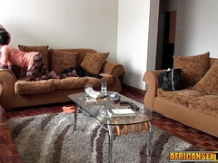 Grote lul, Pijpbeurt, Lul, Zwart, Rijden, Ruw, Tiener, Tieten likken