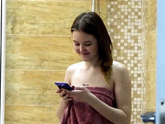 Tussi, Spermaladung, Hundestellung, Masturbation, Reiten, Russisch, Jungendliche (18+), Titten