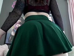 Lieveling, Grote mammen, Bruinharig, Vies, Lesbisch, Natuurlijke tieten, Alleen, Speelgoed