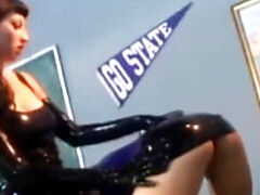 Bondage discipline sadomasochisme, Dominante vrouw, Fetisj, Latex, Lesbisch, Kut duiken, Speelgoed