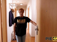 Grosse bite, Sucer une bite, Plantureuse, Couple, Éjaculation interne, Fille latino, Actrice du porno, Rousse roux