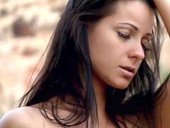 Gros cul, Brunette brune, De plein air