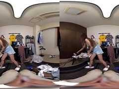 Experience uncensored POV Japanese VR porn with a MILF in 3D