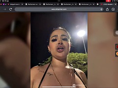 Grosse titten, Latina, Masturbation, Titten