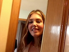 18, デカチン, デカパイ, 異人種間, 天然, ポルノスター, ゴックンする, 妻