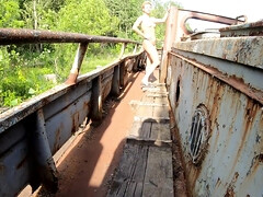 Strand, Grote kont, Erotisch, Voeten, Vrouw, Naakt, Russisch, Vrouw