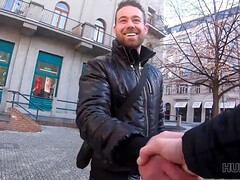 Enthousiasteling, Stel, Man die toekijkt, Tsjechisch, Hd, Geld, Openbaar, Vrouw