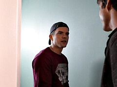 In den arsch, Blasen, Schwul, Pornostars, Tätowierung, Flotter dreier