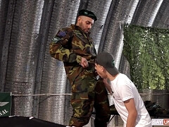 Militarydick Among Butt Pounded With Daniel Trebol And Rick Lennon