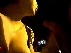 お尻, デカパイ, フェラチオ, 茶髪の, チン, オマンコ