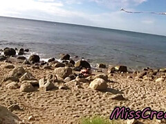 Strand, Geschnappt, Extrem, Hd, Italienisch, Nudist, Öffentlich, Lehrer