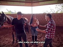 English subtitles smut with angelic courtesan from Pelaje Mix