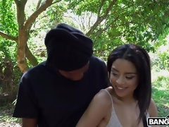 Amateur, Grosse bite, Noire, Queue, En levrette, Hard, Rasée, Avaler