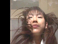 Азиатки, Буккаке, Семяизвержение, Сперма на лице, Японки, Секретарша