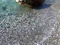 Amateur, Chica, Alemán, Al aire libre