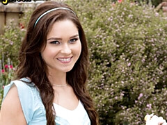 18, 素人, 茶髪の, 指いじり, 自然山雀, 一人, ストリッピング, ティーン