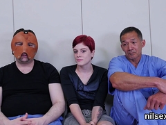 Bondage domination sadisme masochisme, Fétiche, Partouze, Rousse roux, Adolescente, Uniforme