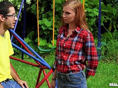 フェラチオ, イマラチオ, なめる, メキシコ人, アウトドア, オマンコ, ティーン