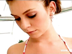 デカチン, デカパイ, ビキニ, ブロンド, ハードコア, 淫乱熟女, アウトドア, ハメ撮り