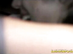 Anaal, Latijnse vrouw, Orgie, Feest, Strippen, Trio