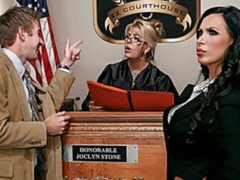 Grosser arsch, Grosse titten, Blasen, Hundestellung, Masturbation, Milf, Büro, Titten