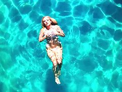 デカパイ, フェラチオ, 茶髪の, チン, 巨大, ハメ撮り, オッパイの