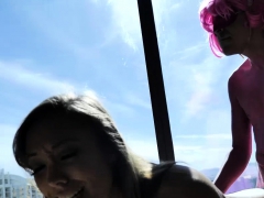 Blondine, Hundestellung, Fetisch, Hd, Jungendliche (18+), Titten