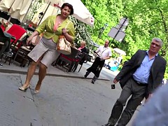 ストッキング, のぞき