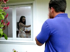 Черные, Минет, Семяизвержение, Сперма на лице, Хд, Бритые, Сиськи, Униформа