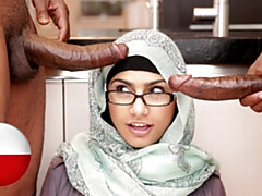 Arabisch, Grosser schwanz, Grosse titten, Blasen, Braunhaarige, Hd, Monster, Realität