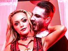 デカ尻, ブロンド, フェラチオ, 手コキする, キス, ストッキング, オッパイの, ヴィンテージ