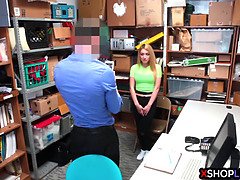 Blondine, Geschnappt, Hd, Büro, Polizei, Realität, Jungendliche (18+), Uniform