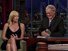 Charlize Theron - Late Show with David Letterman 2008