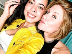 Пальцем, Очки, Лизание, Мастурбация, Милф, Киски, Чулки, Сиськи