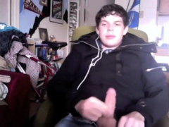 素人, ゲイ, オナニー, 一人, ウェブカメラ