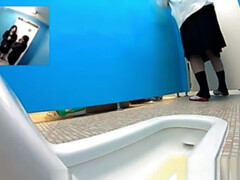 Japanese teen urinates