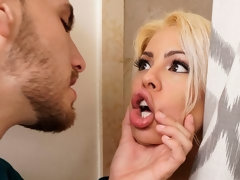 Cuarto de baño, Tetas grandes, Negro, Rubia, Pajear, Interracial, Madres para coger, Afeitado