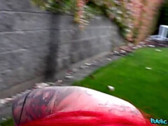 Amerikanisch, Arsch, Grosse titten, Schwanz, Pov, Öffentlich, Kurzes haar, Titten