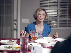 Kondom, Ehemann, Jeans, Lecken, Muschi, Rotschopf, Kurzes haar, Stiefmutter