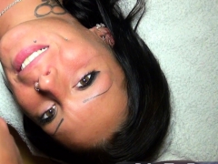 Amateur, Sucer une bite, Brunette brune, Allemand, Hd, Adolescente