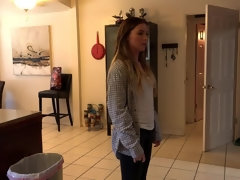 Blonde, Sucer une bite, En levrette, Seins naturels, Petite femme, Pov, Chatte, Nénés