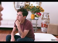 Минет, Грудастые, Постарше, Милф, Наездница, Втроем