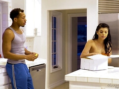 黒人, 毛深い, 異人種間, ラティーナ, 自然山雀, ピアス, オマンコ, オッパイの