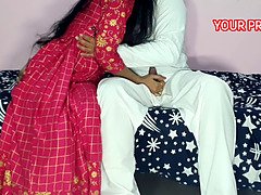 Horny Indian wife gets fucked hard by her father-in-law with a clear Hindi voice