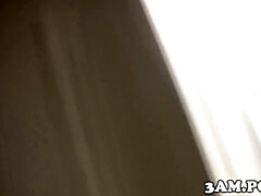 Leie, Blondine, Blasen, Vollbusig, Aufs gesicht abspritzen, Lingerie, Pov, Ablutschen