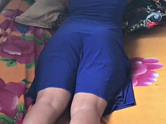アナル, 舐める尻, 中出し, なめる, オナニー, 淫乱熟女, 義母, ティーン